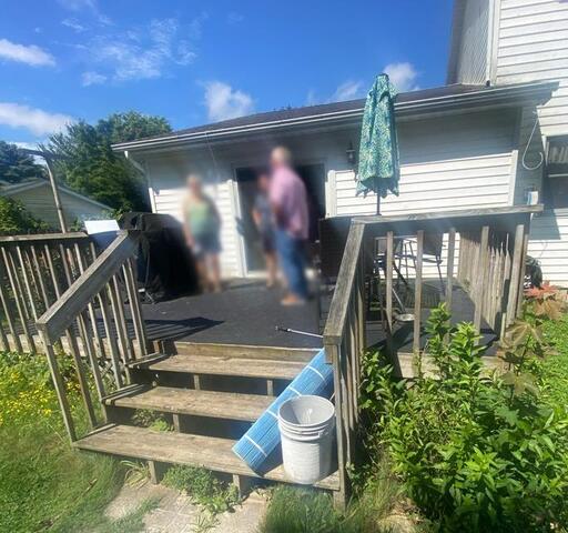 Composite Timbertech Deck in Lake City, PA