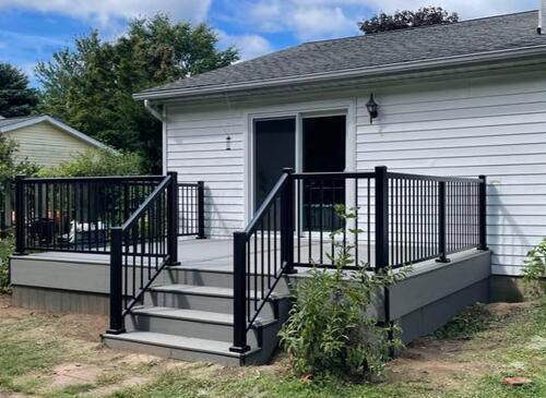 Composite Timbertech Deck in Lake City, PA