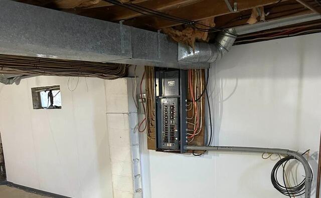 Basement Waterproofing in Union City, PA - After Photo