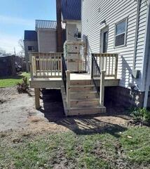 Deck Demo and Rebuild in Ashtabula, OH