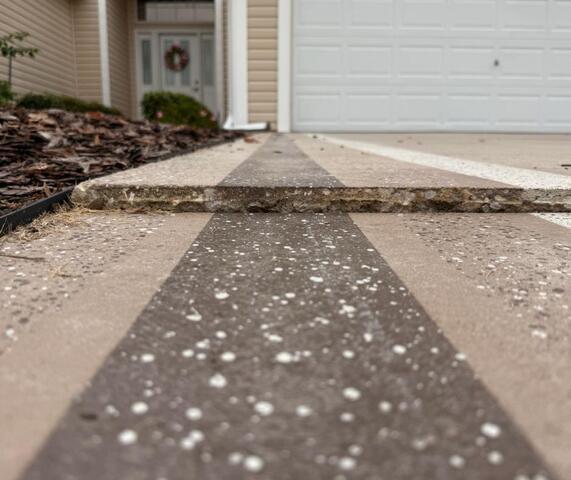Concrete Driveway Leveling and Stabilization in The Villages, Florida