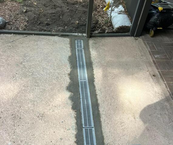 Enhanced Pool Deck Channel Drain in Longwood, Florida