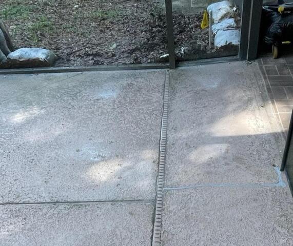 Enhanced Pool Deck Channel Drain in Longwood, Florida