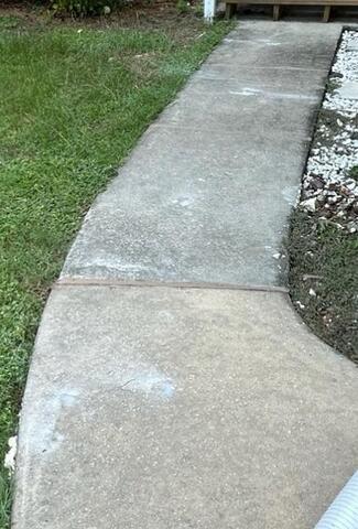 Concrete Walkway Leveling in Mount Dora, Florida