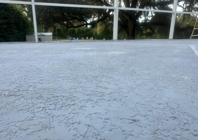 Concrete Pool Deck Leveling in Ocala, Florida - After Photo