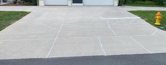 Concrete Driveway Leveling and Crack Repair in Homosassa, Florida