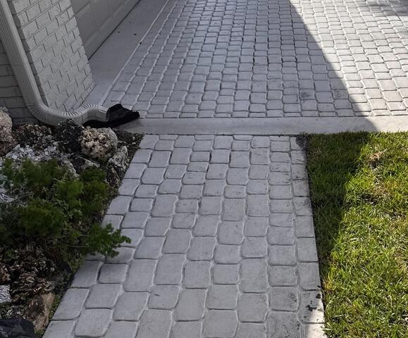 Concrete Walkway Leveling in Wilton Manors, Florida