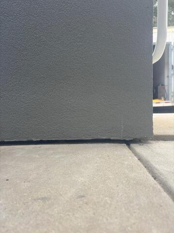 Leveling and Stabilizing Concrete Entranceway in Orange City, Florida