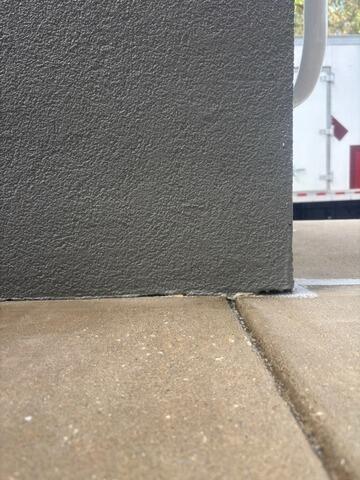 Leveling and Stabilizing Concrete Entranceway in Orange City, Florida