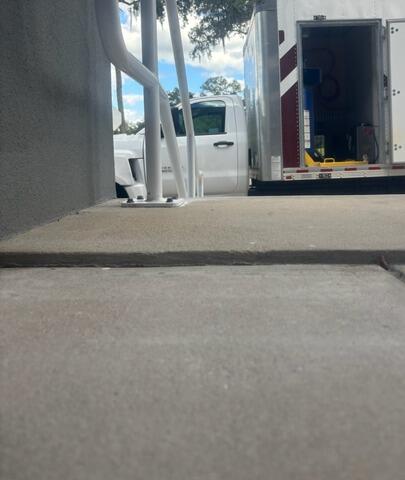 Concrete Slab Leveling in Orange City, Florida