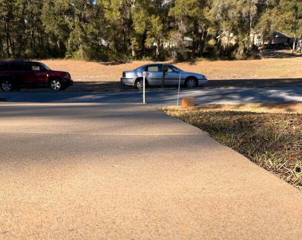 Concrete Driveway Trip Hazard Removed in Dunnellon, FL - After Photo