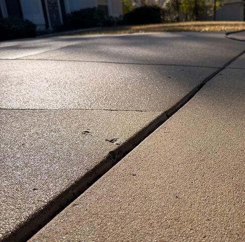 Concrete Driveway Repair and Leveling in Dunnellon, FL - After Photo