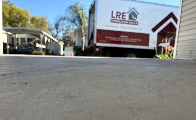 Concrete Driveway Leveling and Repair in Zephyrhills, FL - After Photo