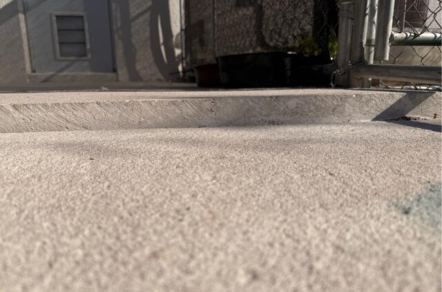 Concrete Patio Slab Leveling in Geneva, FL - Before Photo