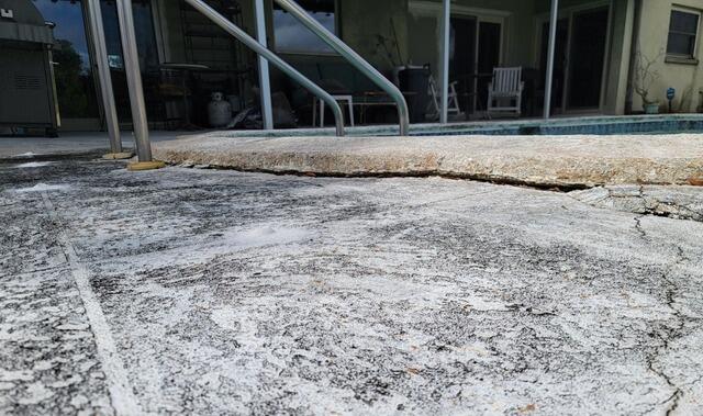 Leveling and Repairing Concrete Pool Deck in St. Petersburg, FL