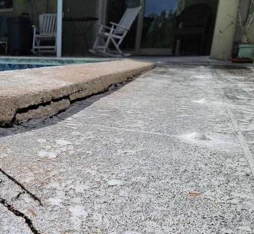 Repairing Concrete Pool Deck in St. Petersburg, FL