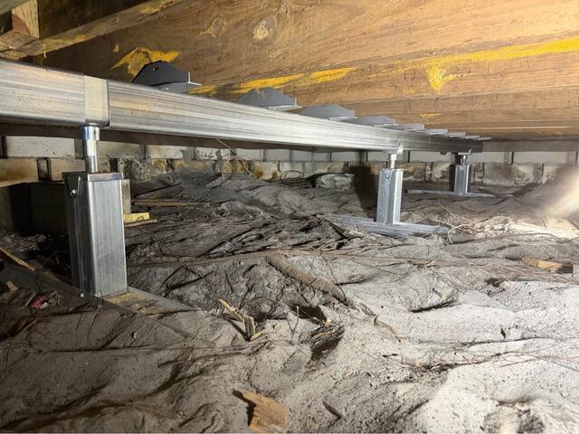 Crawl Space Stabilization in Gulfport, FL