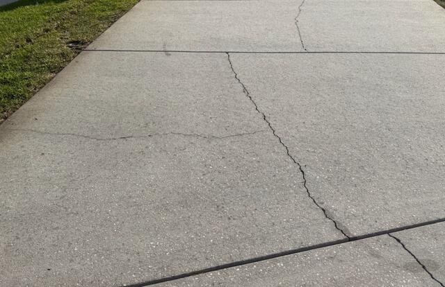 Repairing & Leveling Concrete Driveway in Homosassa, FL