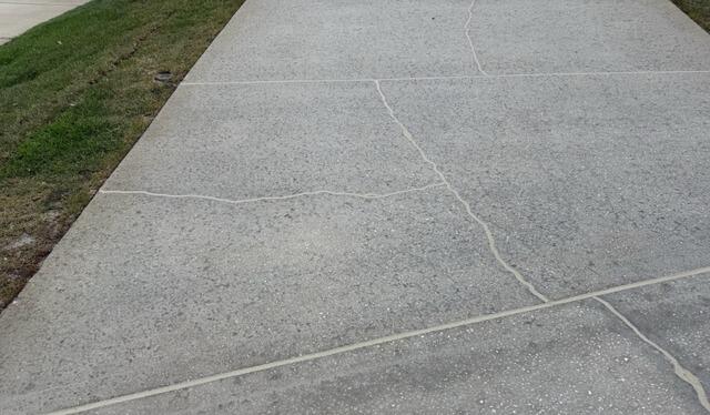 Repairing & Leveling Concrete Driveway in Homosassa, FL