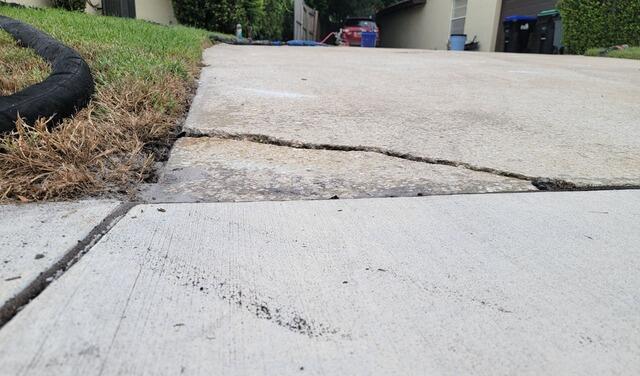 Concrete Driveway Leveling & Repair in Orlando, FL
