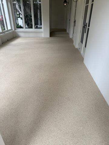 Concrete Patio Resurfacing with Vuba Stone Concrete Coating in Palm Beach, FL