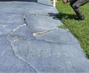 Concrete Driveway Repair in Vero Beach, Florida