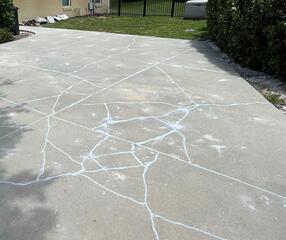 Concrete Driveway Repair in Eustis, Florida