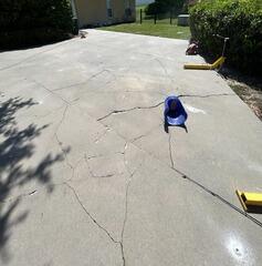 Concrete Driveway Repair in Eustis, Florida