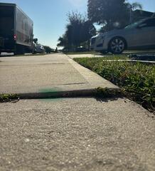 Concrete Sidewalk Leveling in West Melbourne, Florida