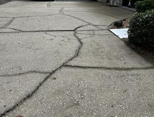 Complete Concrete Driveway Leveling and Repair in Dunnellon, FL