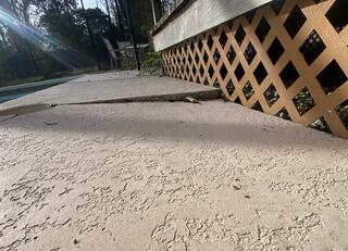 Concrete Pool Deck Slab Leveling in Gainesville, FL