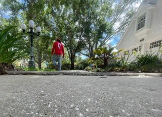 Leveling Concrete Sidewalk in Palm Harbor, FL