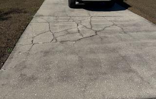 Complete Concrete Driveway Repair in Dade City, FL