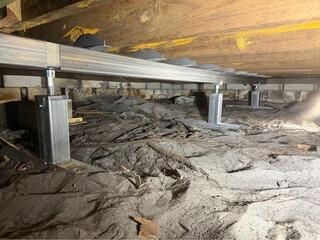 Crawl Space Stabilization in Gulfport, FL