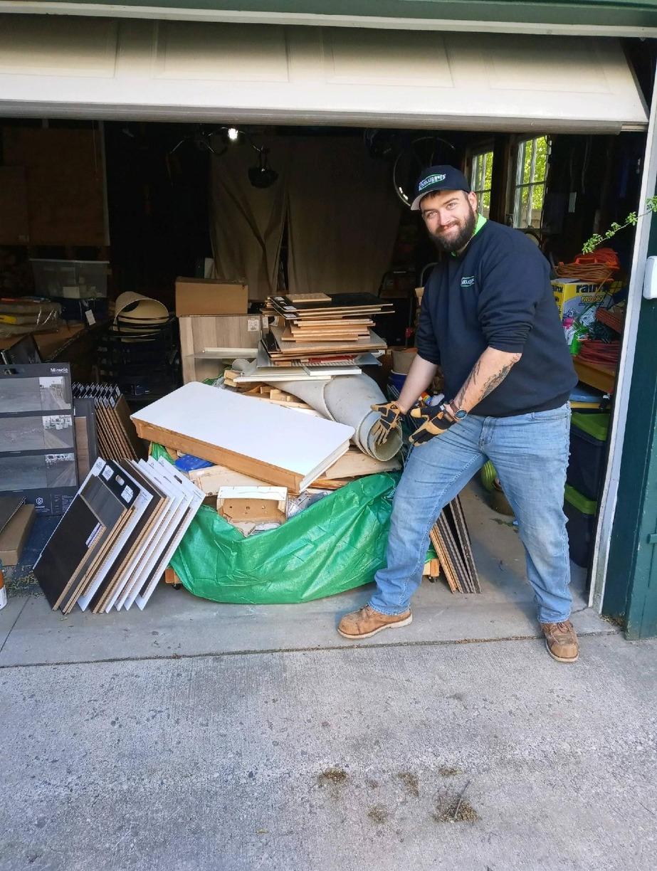 The Junkluggers of Greater Grand Rapids Before & After Photo Set Junk