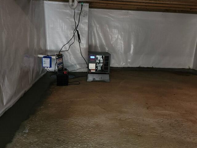 Crawl Space Encapsulation in Alpharetta, Georgia