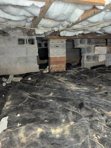 Nasty Crawl Space Solution in Bowman, Georgia - Before Photo