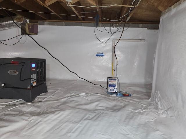 Crawl Space Encapsulation in Austell, Georgia - After Photo
