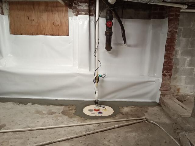 Basement Waterproofing in Atlanta, Georgia - After Photo