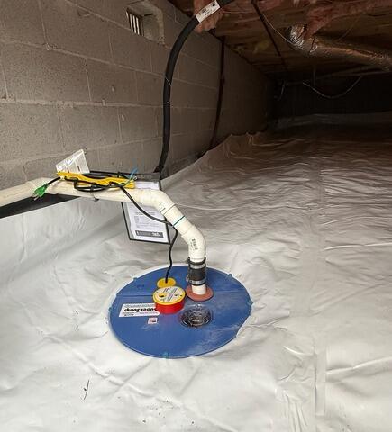 Crawl Space Encapsulation in Snellville, Georgia - After Photo