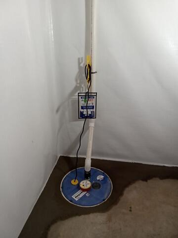 Basement Waterproofing Transformation in Ellenwood, Georgia - After Photo