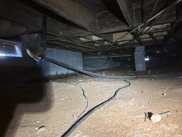 Moldy Crawl Space Transformation in Carnesville, Georgia