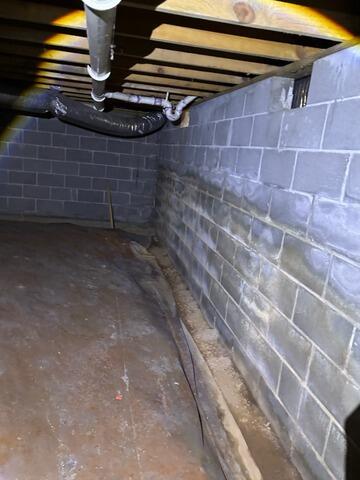 Permanent Crawl Space Waterproofing in Franklin, Georgia