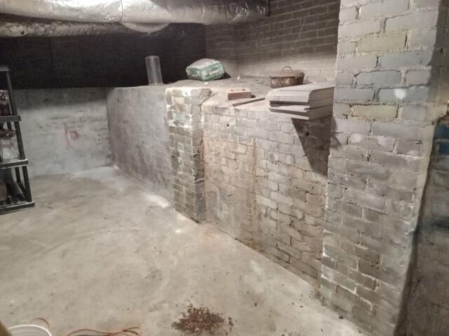 Basement Waterproofing in Decatur, Georgia - Before Photo