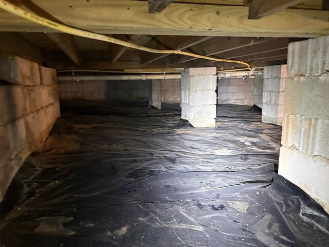 Crawl Space Encapsulation in Atlanta, Georgia - Before Photo