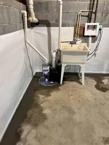 Basement Waterproofing in Douglasville, Georgia - After Photo