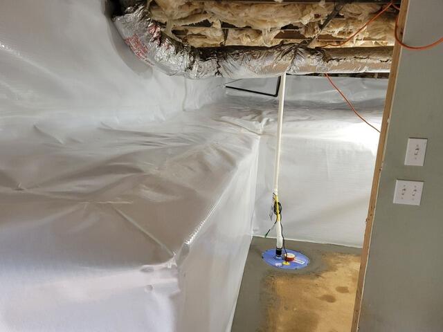 Crawl Space Encapsulation Transformation in Decatur, Georgia - After Photo