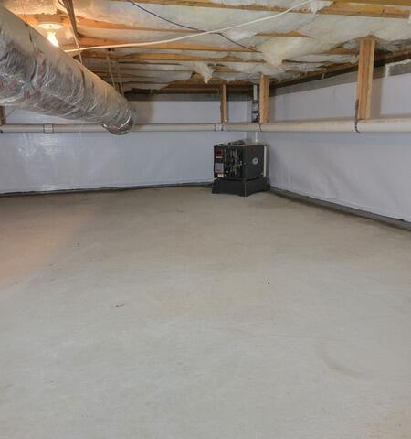 Basement Waterproofing Solution in Atlanta, Georgia - After Photo