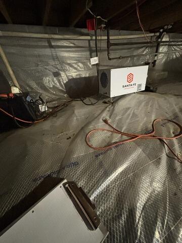 Crawl Space Encapsulation in Atlanta, Georgia - Before Photo