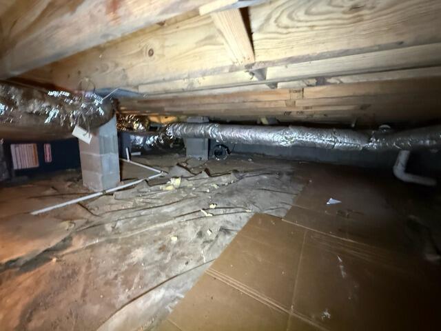 Crawl Space Waterproofing Solution in Grayson, Georgia - Before Photo